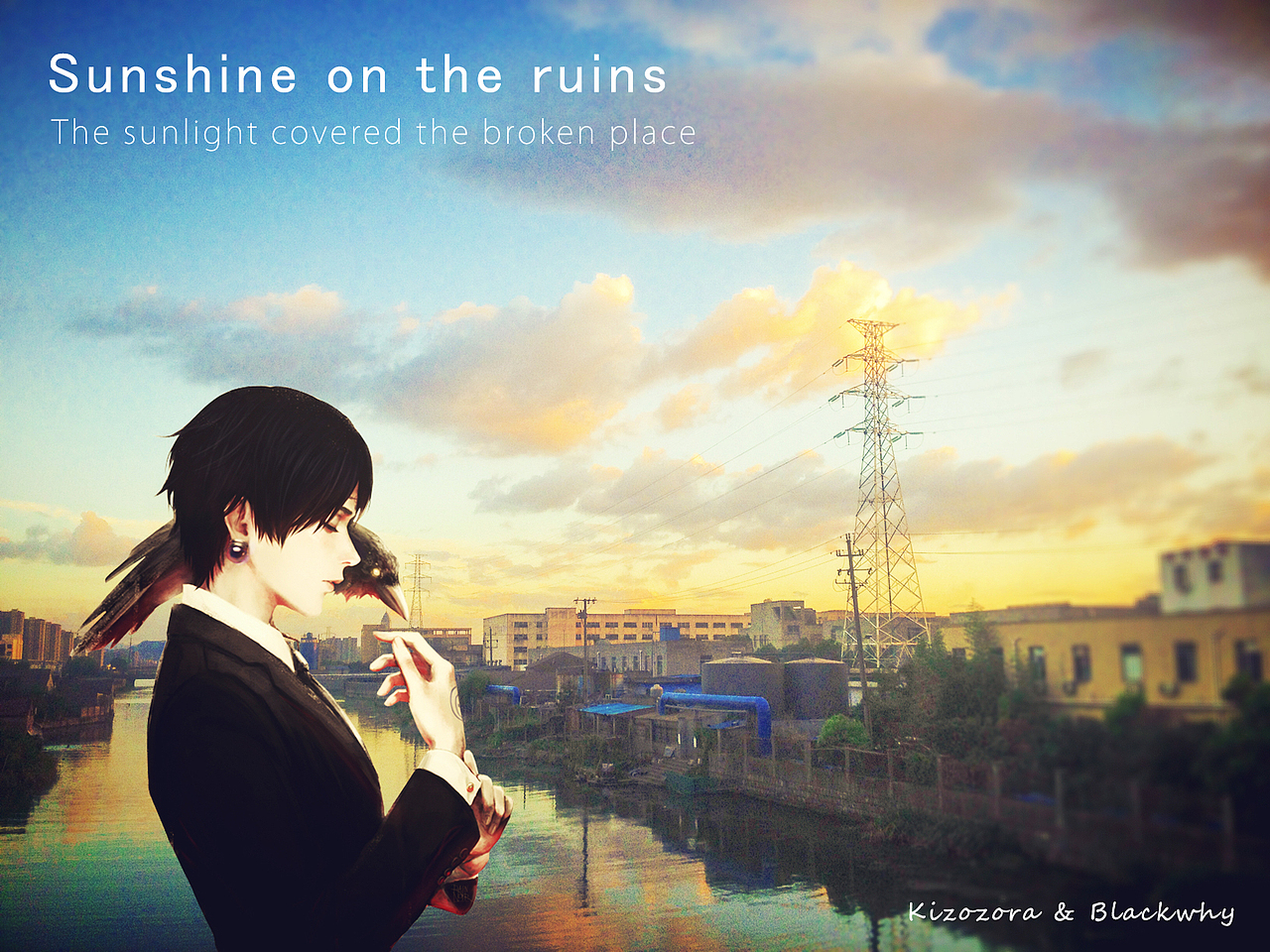 晚霞之下掩盖的废墟（图ZODk1Nzg0NDA=） - 修图/后期 - 站酷设计师三王WANG原创素材 - 站酷ZCOOL