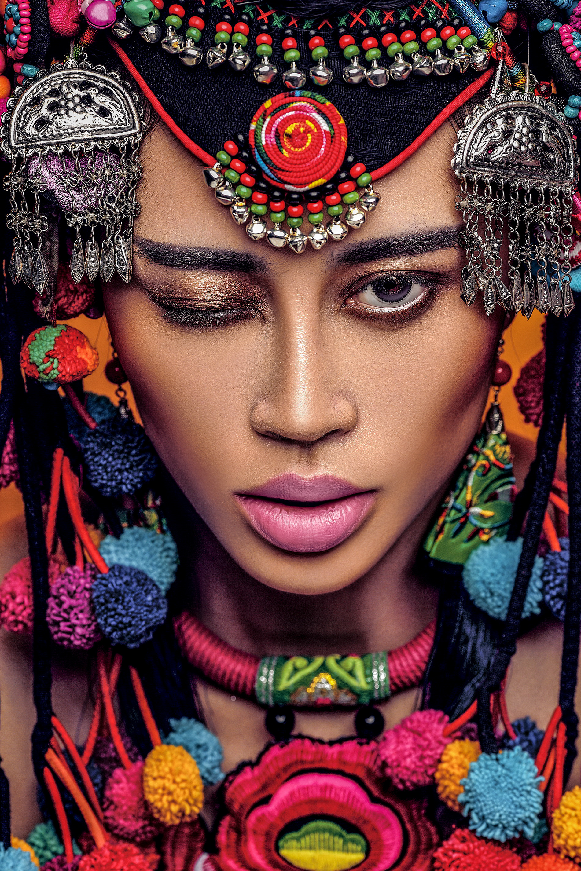 印第安 妆容|摄影|人像摄影|安东nerv - 原创作品 - 站酷 (zcool)