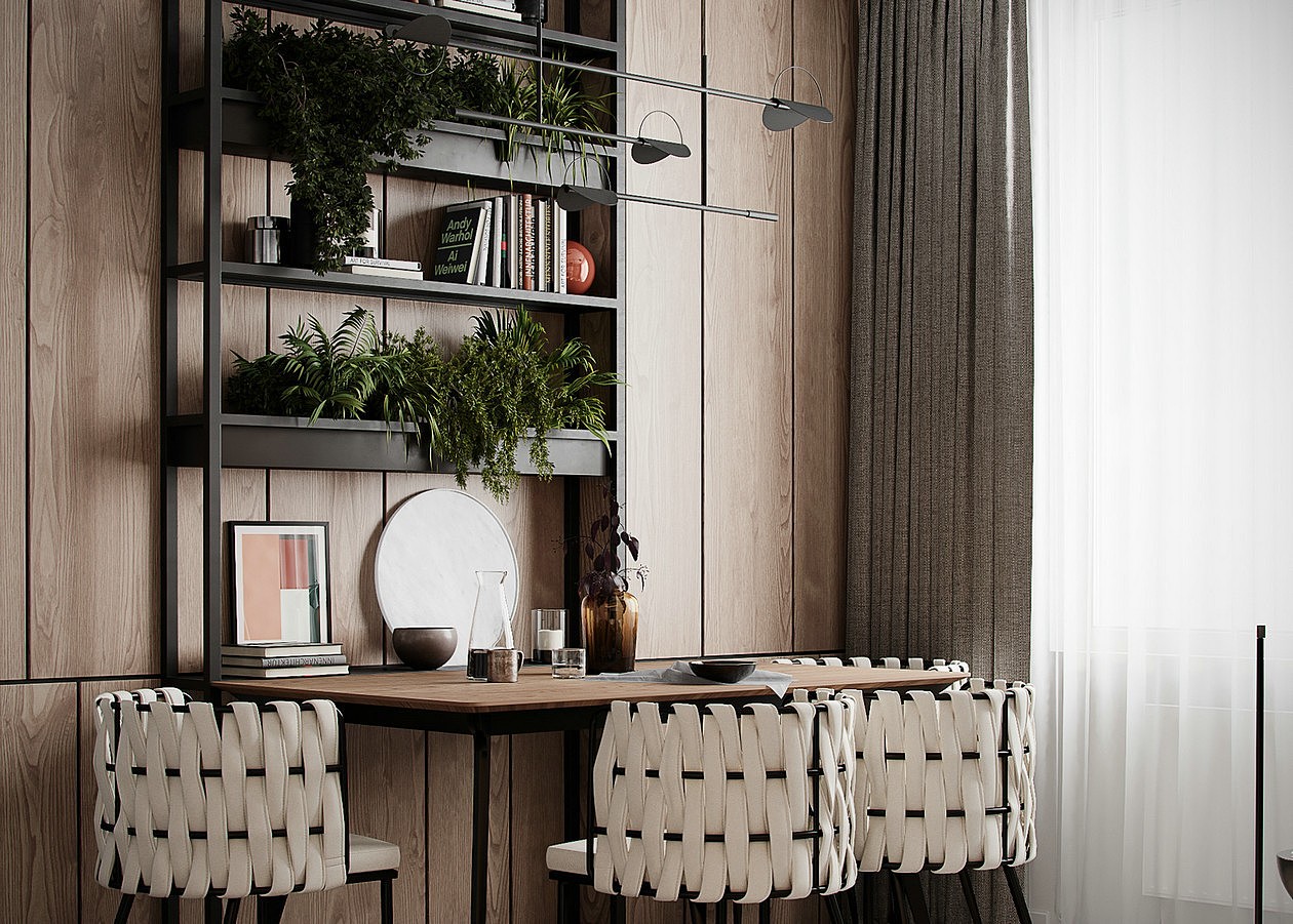 原木纯白空间感,简约轻盈