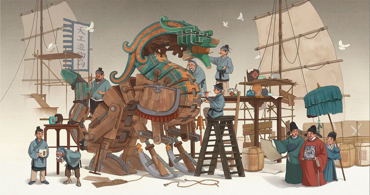 【2023富贵儿的插画年度总结】（图ZMzU4NzcxNDE2） - 概念设定 - 站酷设计师画画的富贵儿原创素材 - 站酷ZCOOL