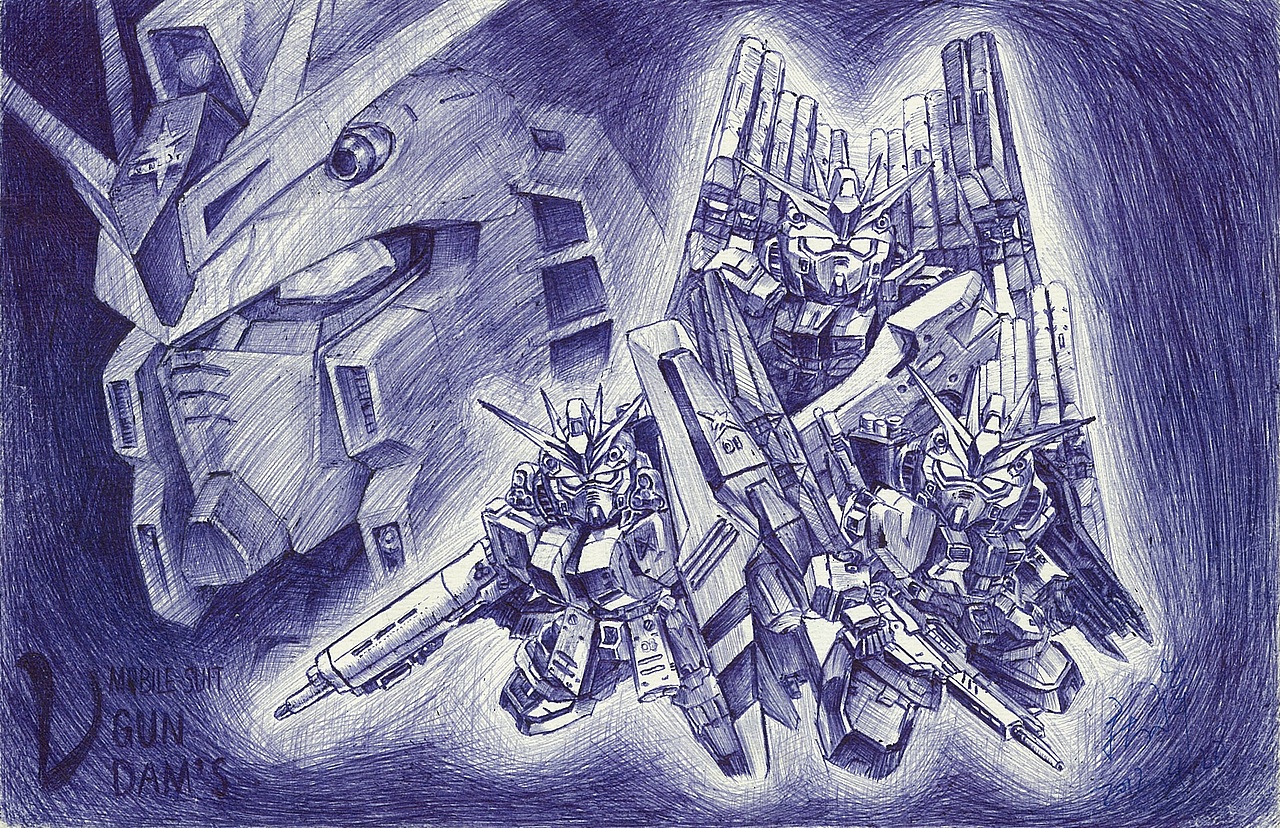 晴之画笔ν高达