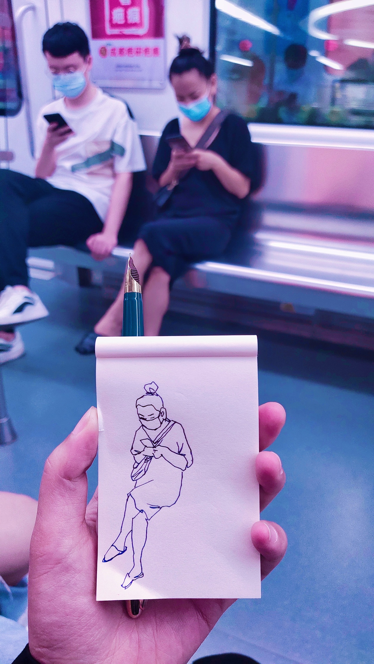 城市漫步‖包子的掌中本速写（图ZMjgxNjYwOTUy） - 创作习作 - 站酷设计师插画师包子joan原创素材 - 站酷ZCOOL