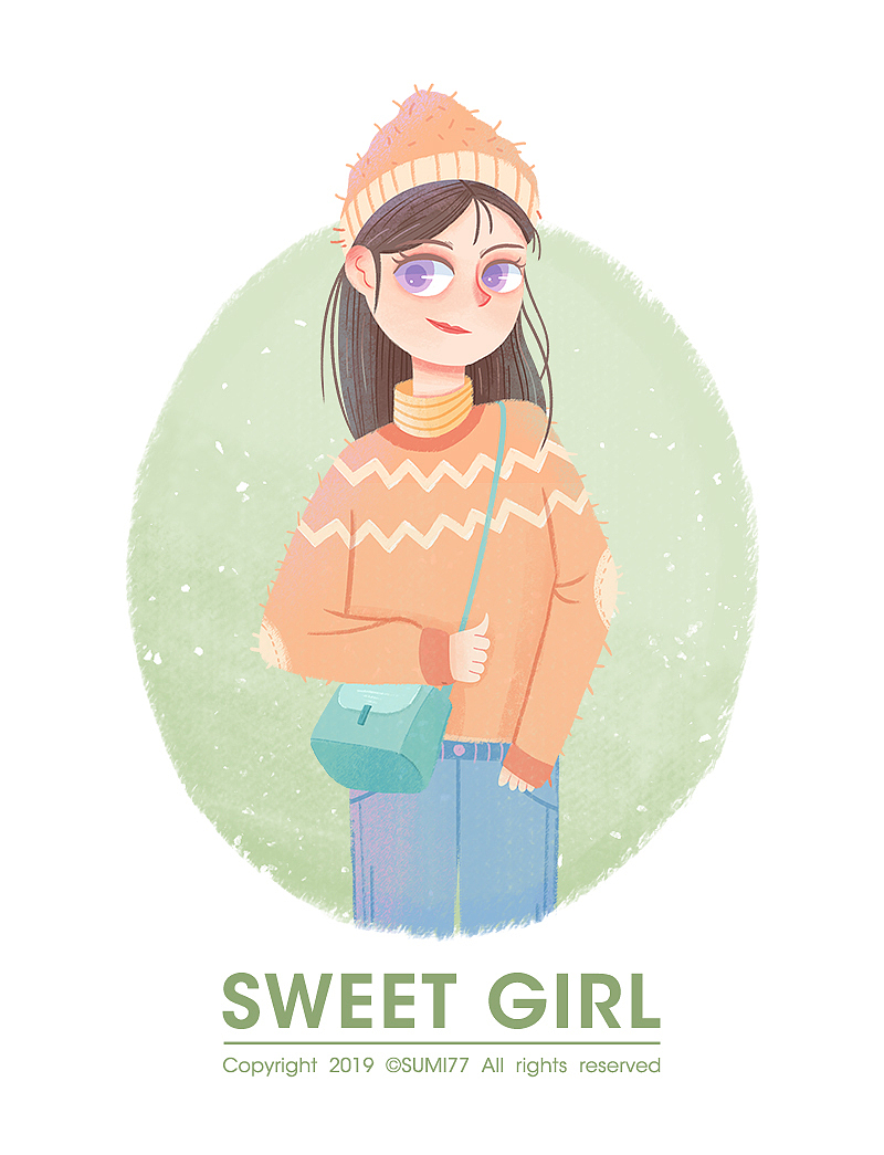 Sweet Girl 合集（图ZMTgyMzMxODcy） - 创作习作 - 站酷设计师苏米七七de原创素材 - 站酷ZCOOL