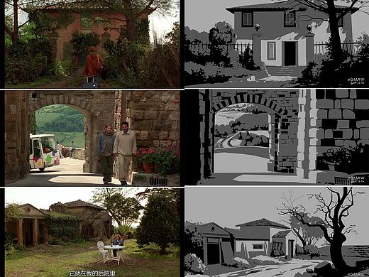 参考与黑白关系构建