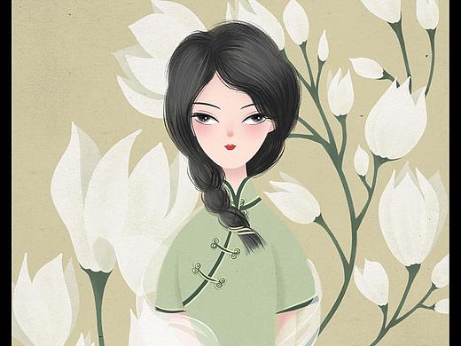 玉兰花开