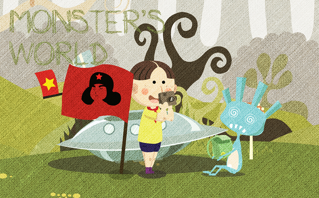 《monstersworld》深圳大学数字媒体毕业动画 刘小霞吴荩汐#2012我们