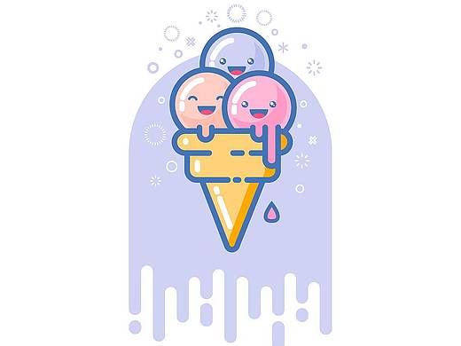 冰激淋组合