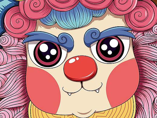 哇哦！是新年石狮子呀！（个人主页-ZNTA2MTExNzI=） - 创作习作 - 站酷设计师上官青狗原创素材 - 站酷ZCOOL