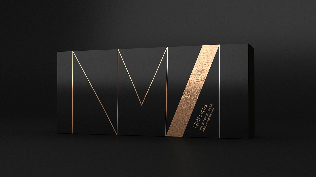 NMN保健品包装设计 NMN18000包装设计 抗衰老保健包装