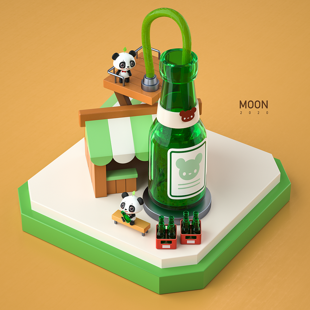 OC第八期学员作品——NiaoNiao的C4D课堂（下)（图ZMjA1NzM1NDg4） - 场景 - 站酷设计师我就是NiaoNiao原创素材 - 站酷ZCOOL