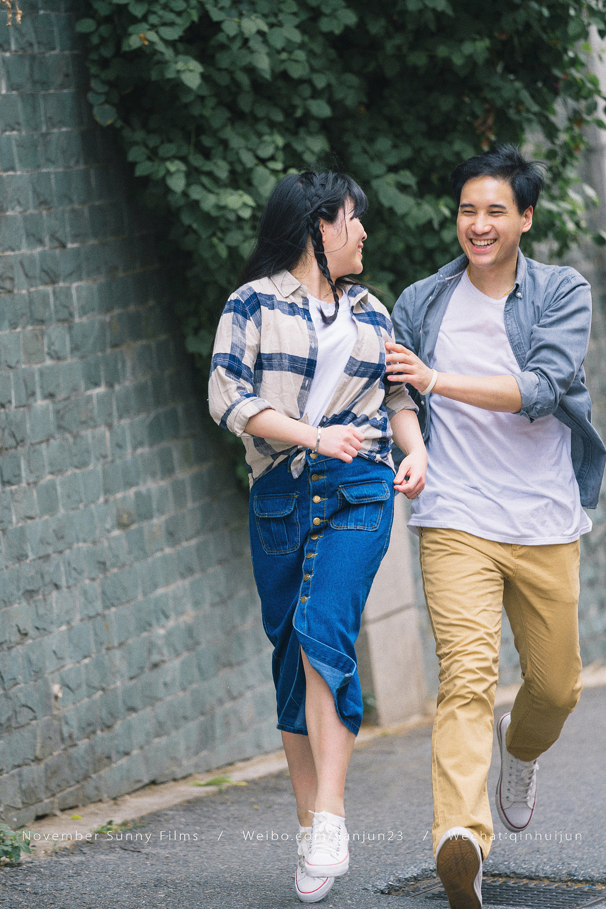 小清新街拍|广州情侣写真客片