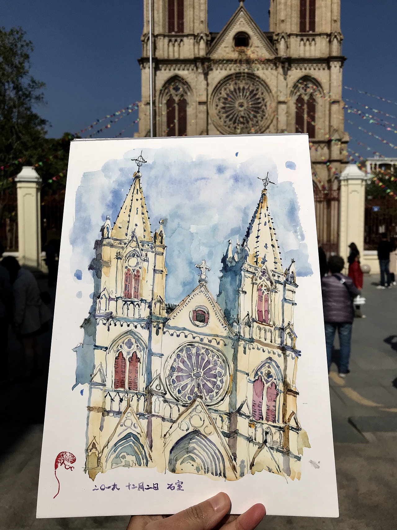 总结2019下半年在广州画的速写（图ZMTkxMjAyODAw） - 绘画 - 站酷设计师Hosanna_914原创素材 - 站酷ZCOOL