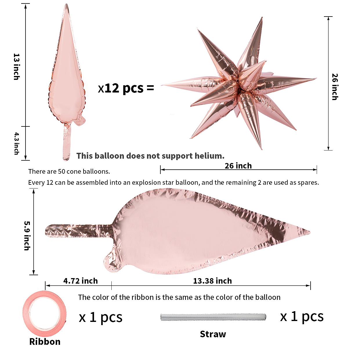 锥形铝膜气球（图ZMjc4MTI4NzAw） - 玩具 - 站酷设计师RealBilld原创素材 - 站酷ZCOOL