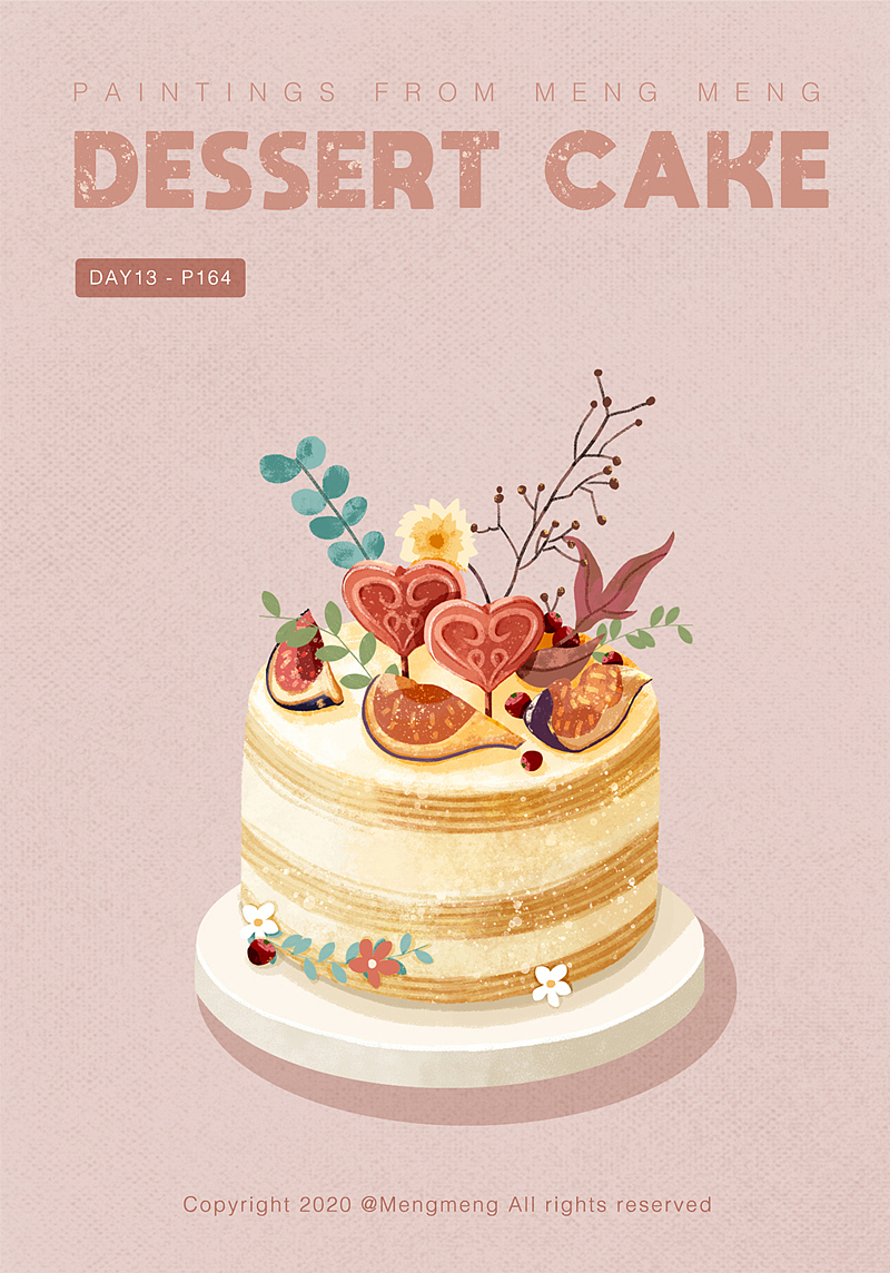 甜品小蛋糕（图ZMjE4NTA4Mjcy） - 创作习作 - 站酷设计师景赞赞啵儿原创素材 - 站酷ZCOOL