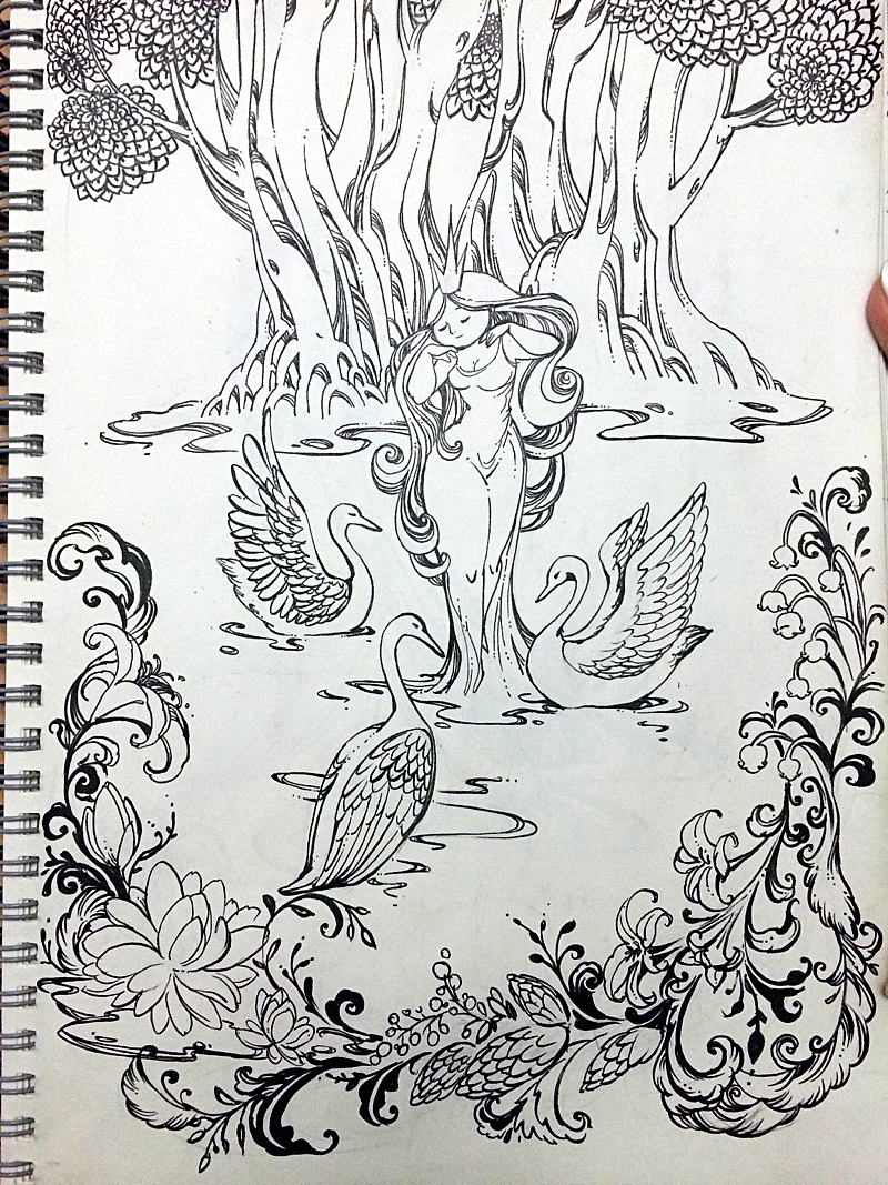 【Miss.Fairytale•童话小姐】主题明信片（图ZMTg3MjE0NjQ=） - 商业插画 - 站酷设计师殷尧原创素材 - 站酷ZCOOL