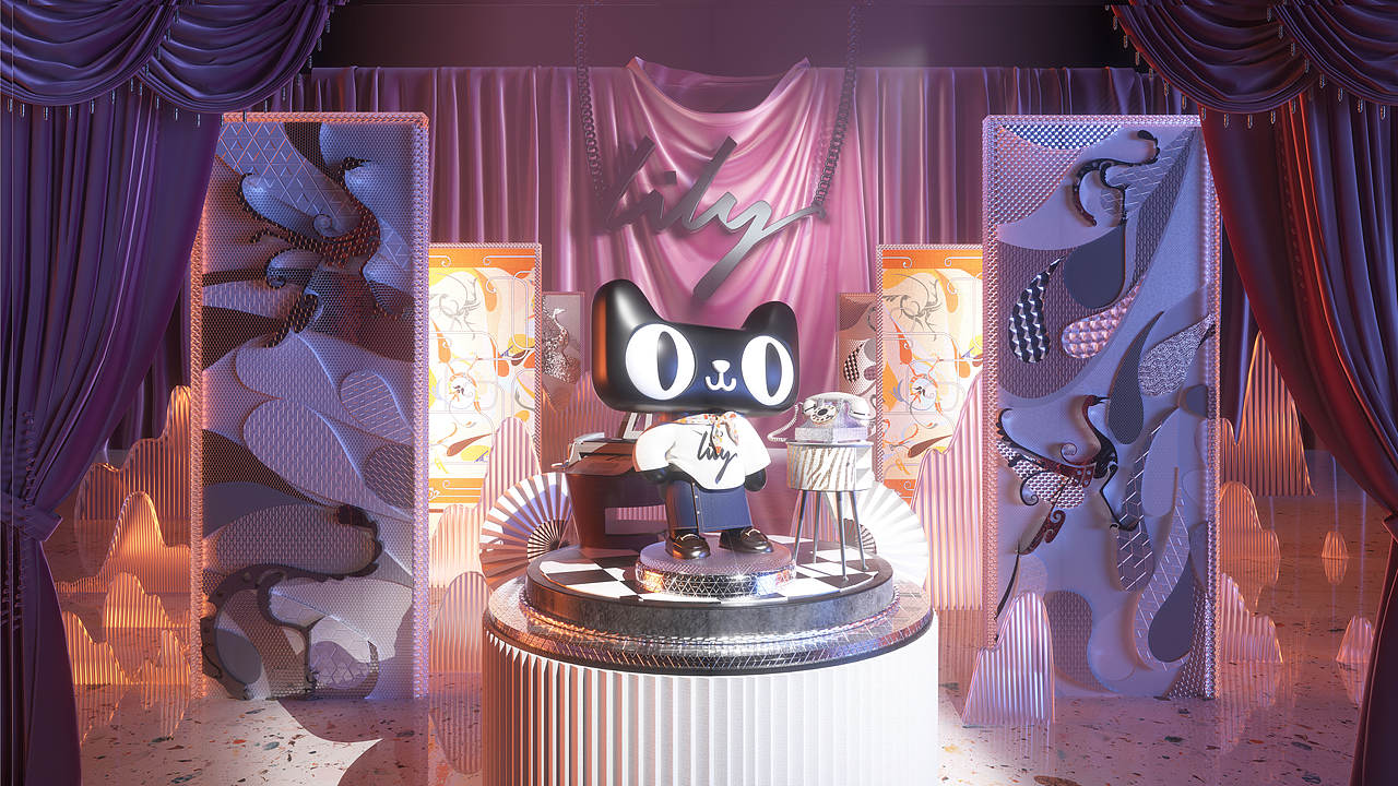 天猫国潮来了 •非遗猫公仔(图ZMTg0MDY3NDY4) - 场景 - 站酷设计师杭州幻绮原创素材 - 站酷ZCOOL
