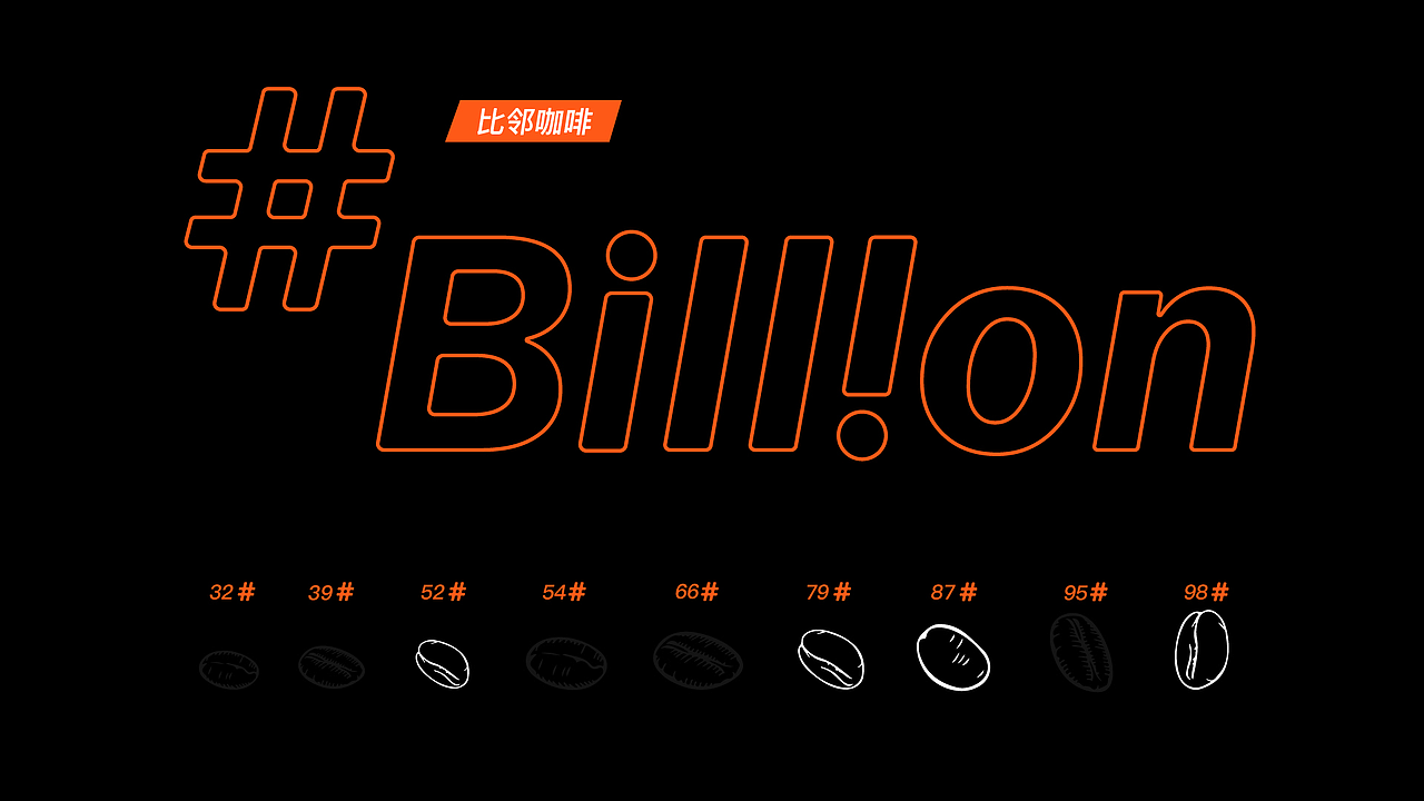 #比邻咖啡 贩卖式咖啡品牌设计