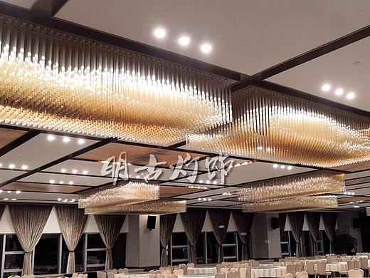 酒店多功能厅灯具定制 成都星级酒店灯具设计