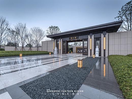 景观摄影：无锡华夏幸福雨御山府示范区 / 桔伴视觉 