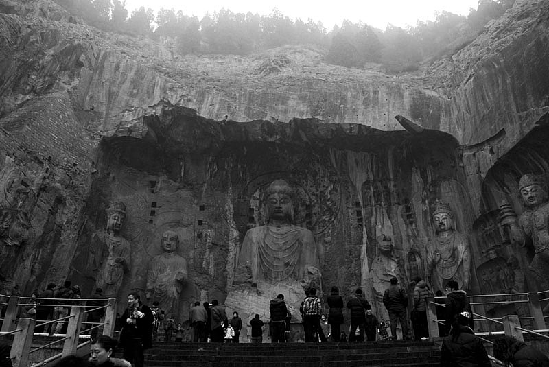 龙门石窟（图ZMTU3NDU0MA==） - 人文/纪实摄影 - 站酷设计师石头行者原创素材 - 站酷ZCOOL