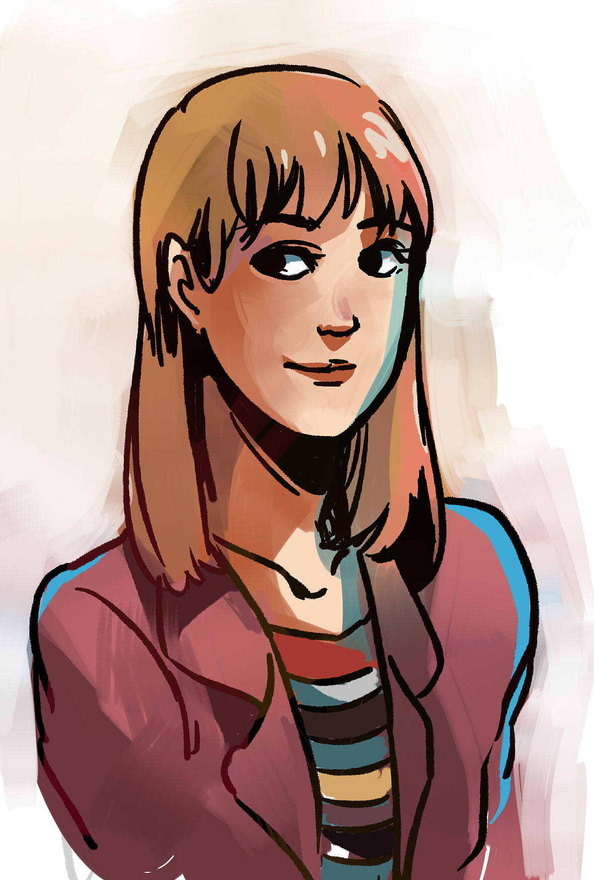 此目盲人协会和wacom数位板合作公益插画活动