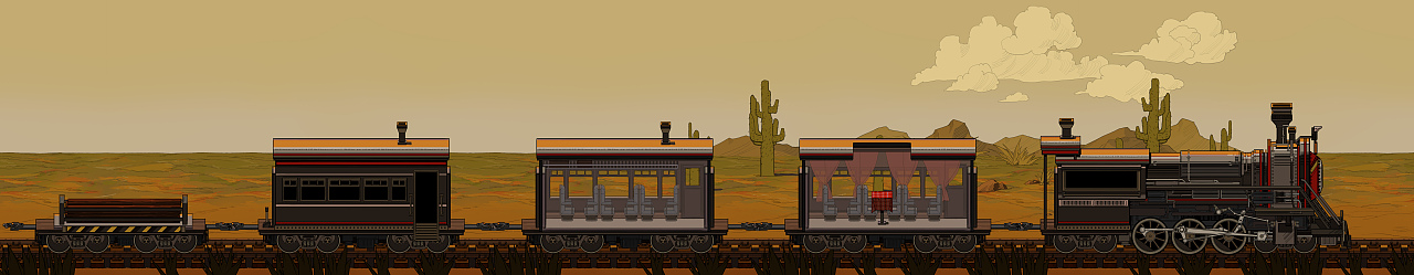 斗技场,沙漠,蒸汽火车,农场