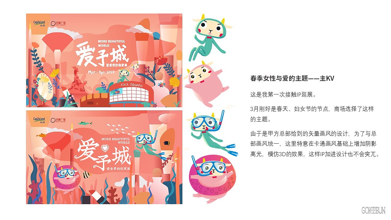IP延展的自我总结——凯德广州IP形象延展