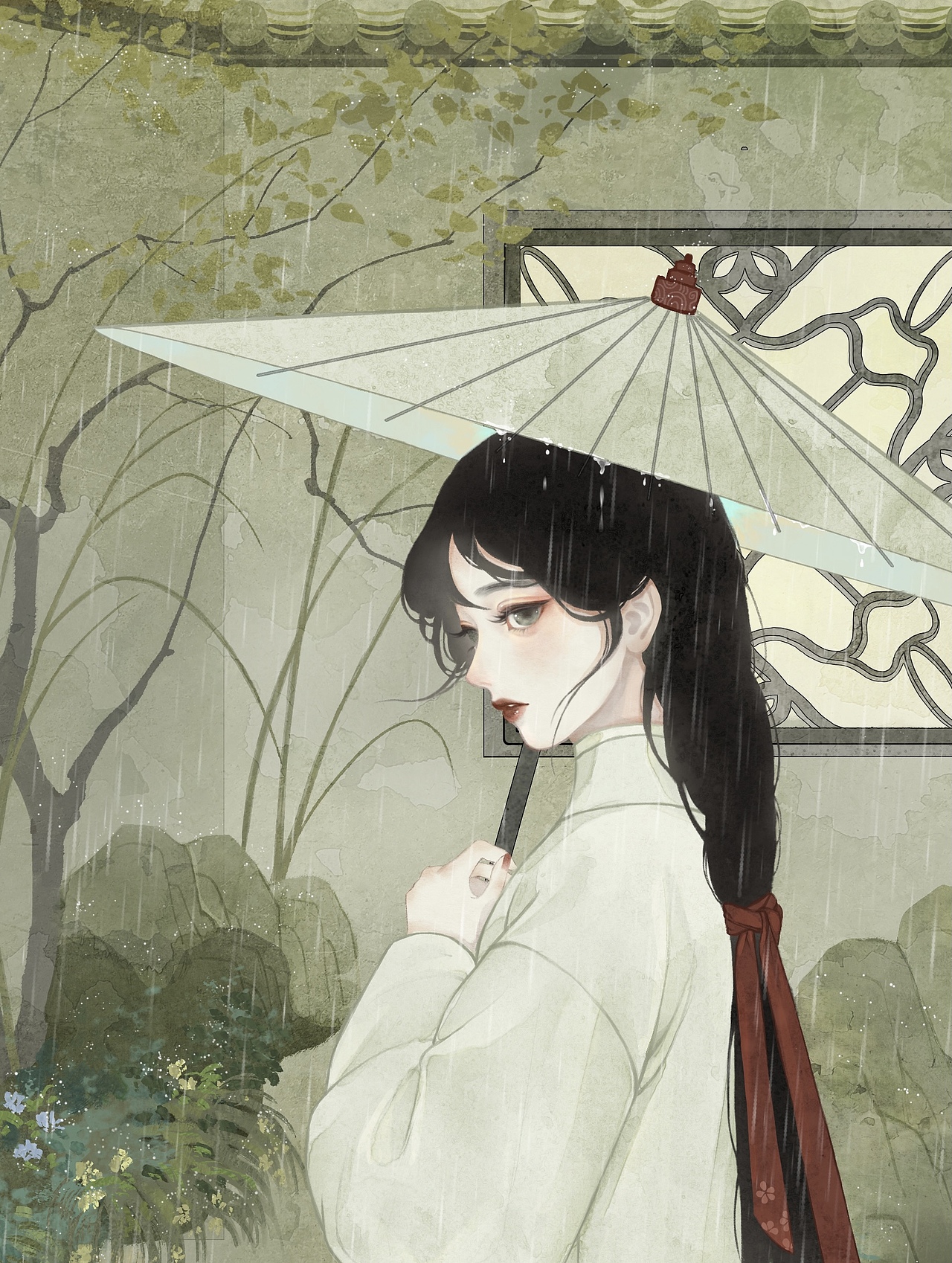 【古风插画】江南无所有