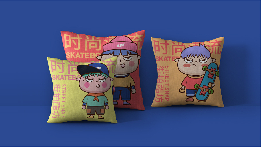 街拍酷坊卡通IP&品牌设计（图ZMTk3MTI4MzMy） - 概念设定 - 站酷设计师浅草初月原创素材 - 站酷ZCOOL