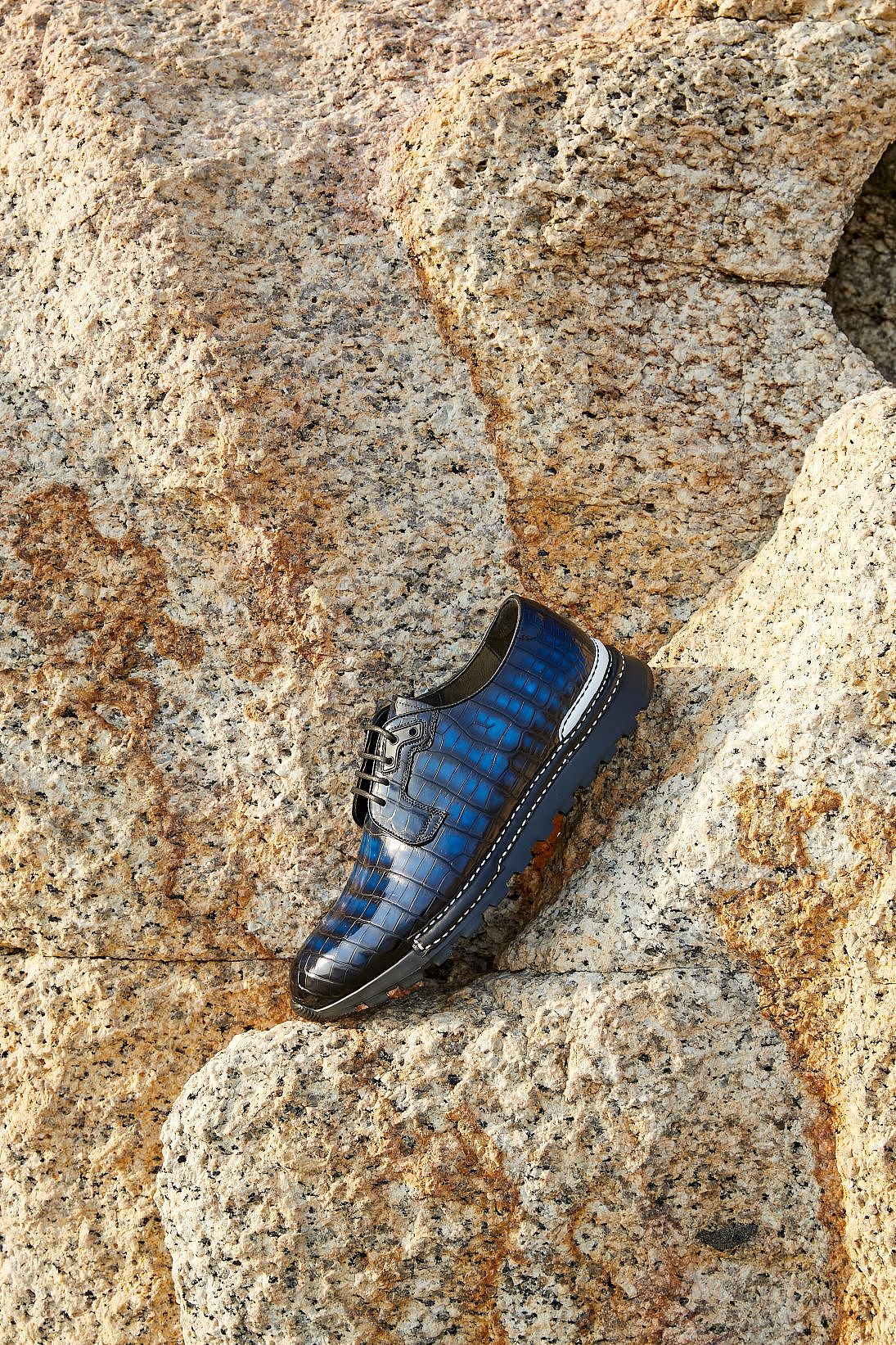 珍稀皮具鳄鱼皮男包男鞋外景拍摄