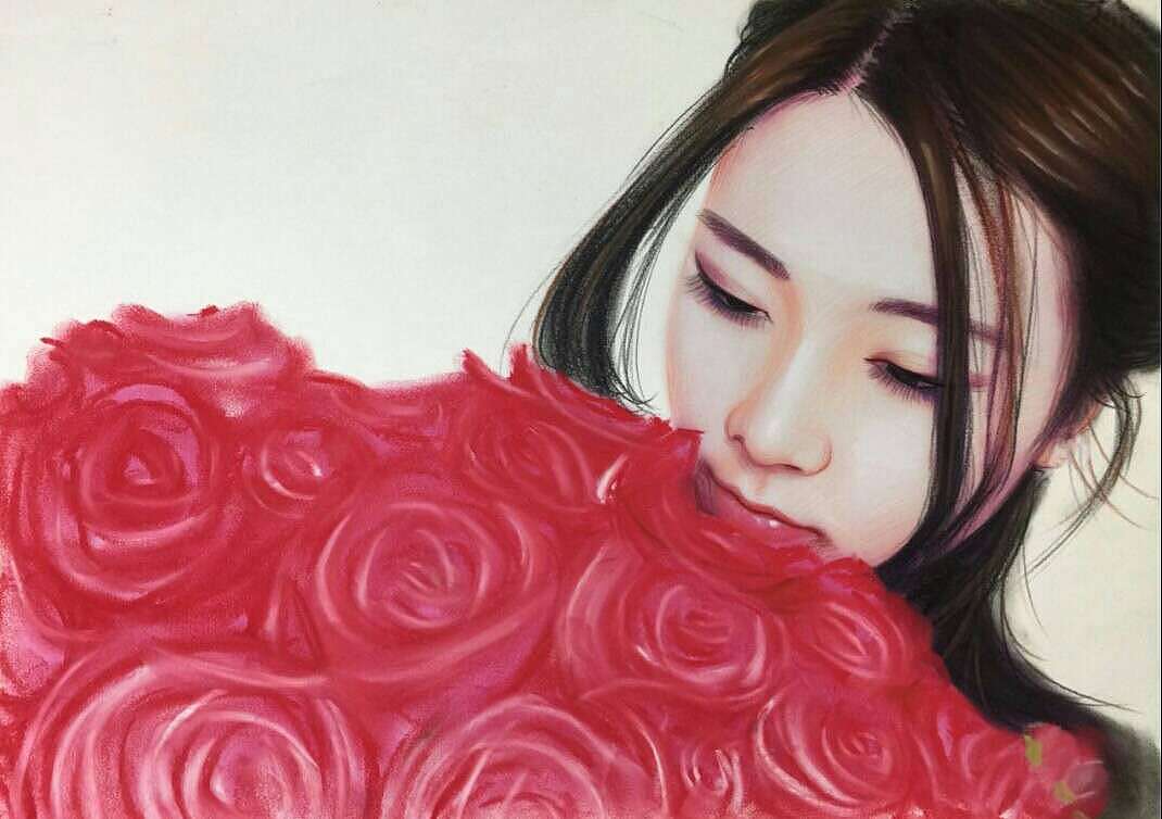 美女，约......（图ZODYyNjY2MzI=） - 绘画 - 站酷设计师宅子原创素材 - 站酷ZCOOL