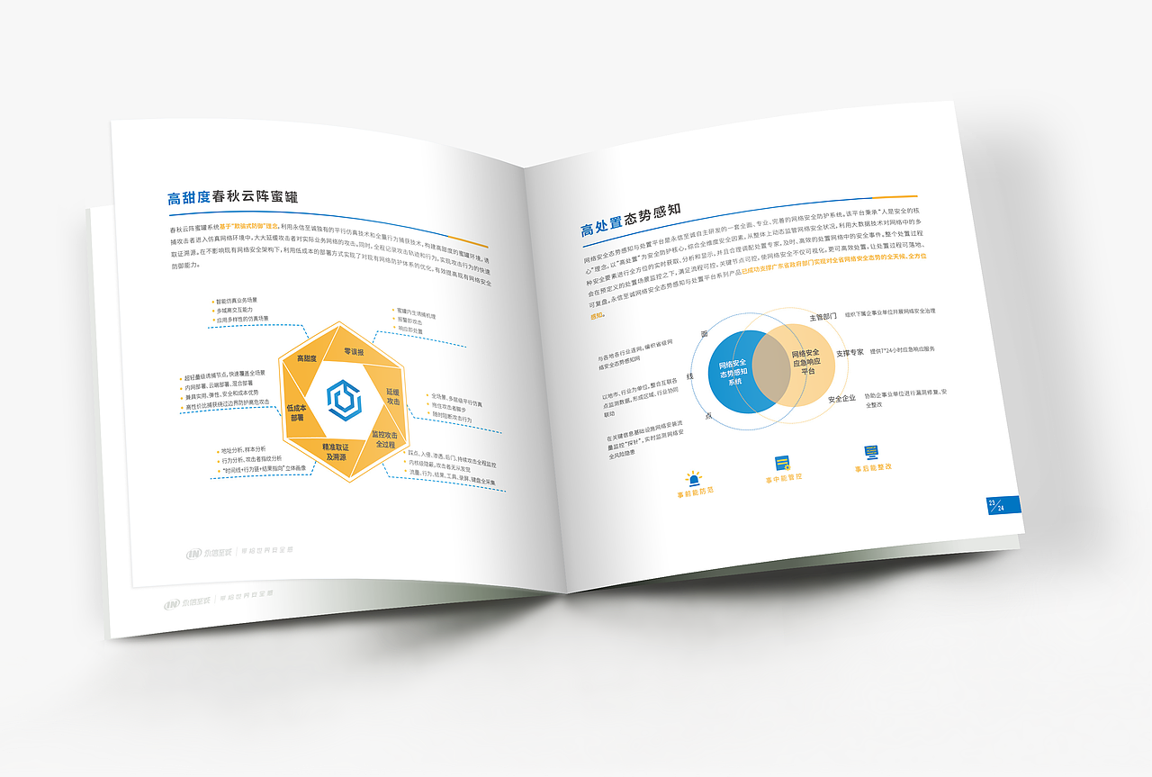 网络安全行业 企业宣传画册（图ZMTkyNDA4MTE2） - 书籍/画册 - 站酷设计师偶遇太白原创素材 - 站酷ZCOOL