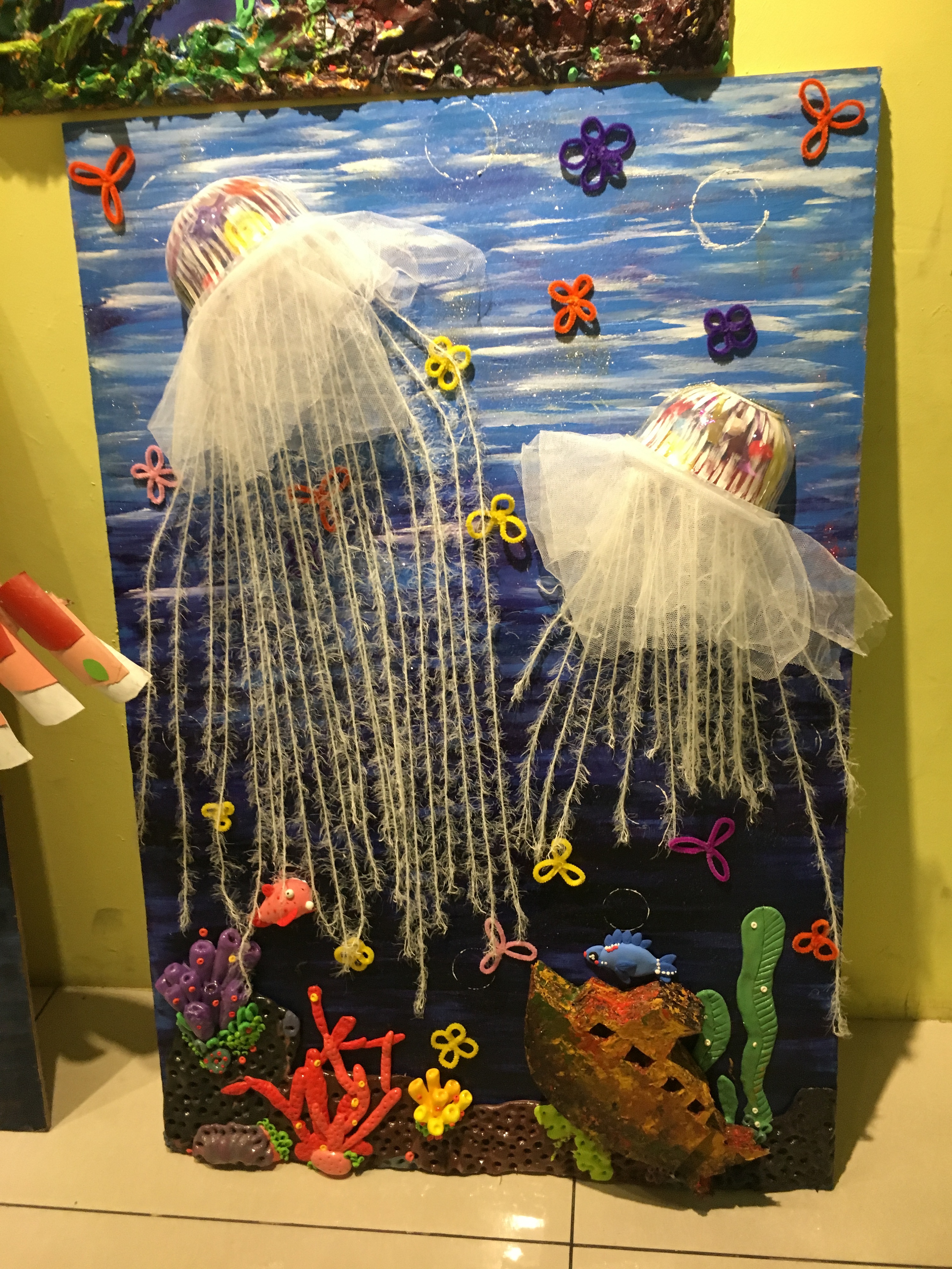 环创/美术机构环创/幼儿园美工室/|纯艺术|实验艺术|小云鹰 - 原创