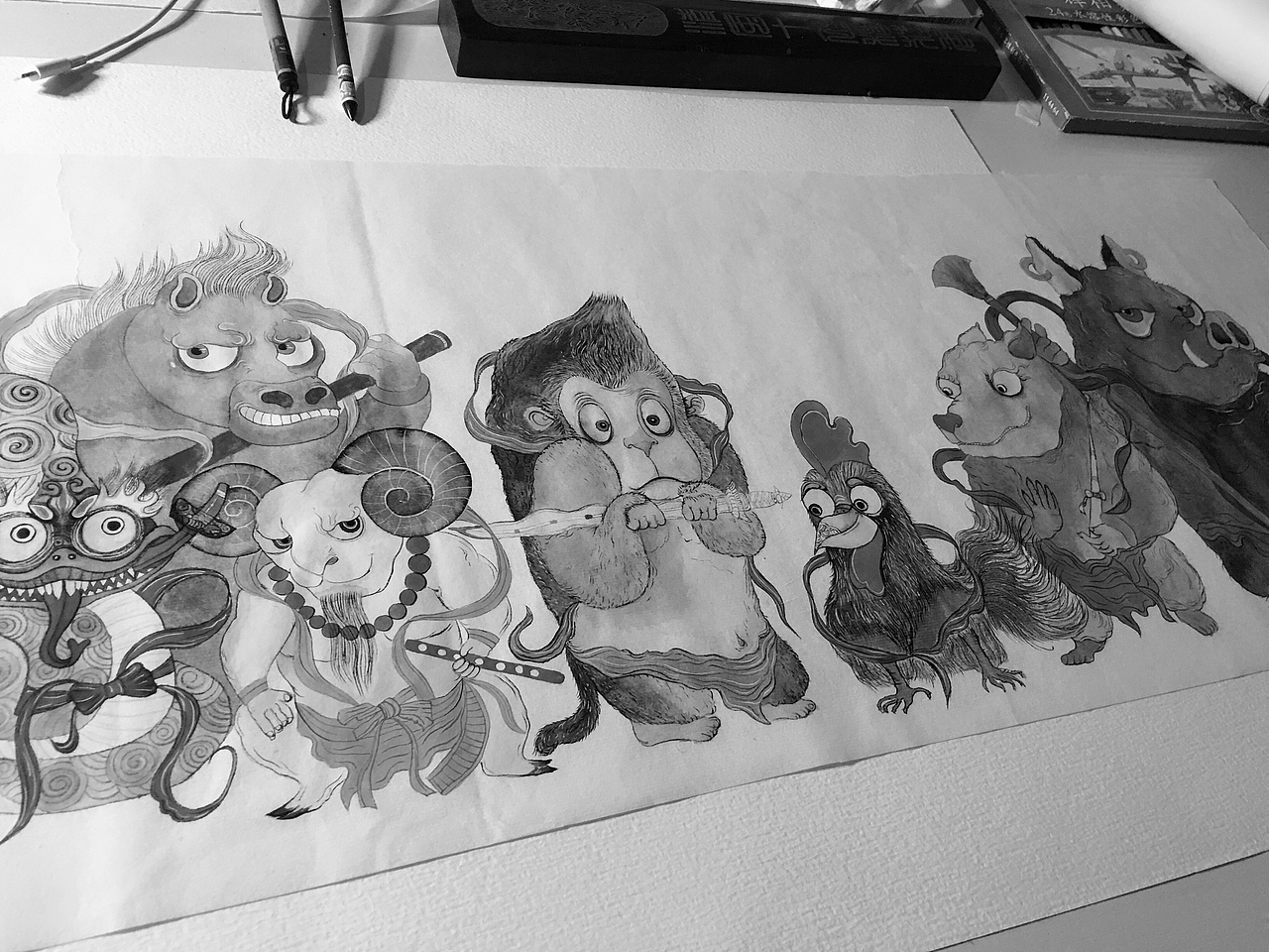 十二生肖萌版神兽