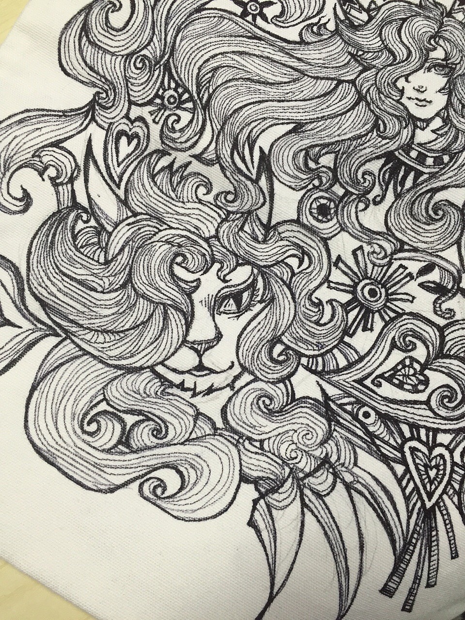 自己练习兼放松时做的一些布袋卡片和笔记本（图ZODA5NTYwNzY=） - 艺术插画 - 站酷设计师starkiller原创素材 - 站酷ZCOOL