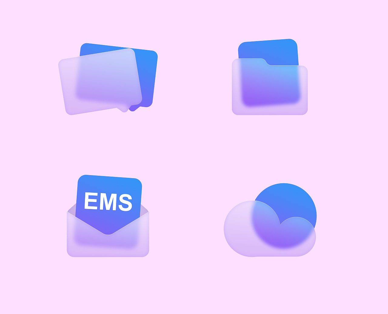 毛玻璃图标练习/临摹