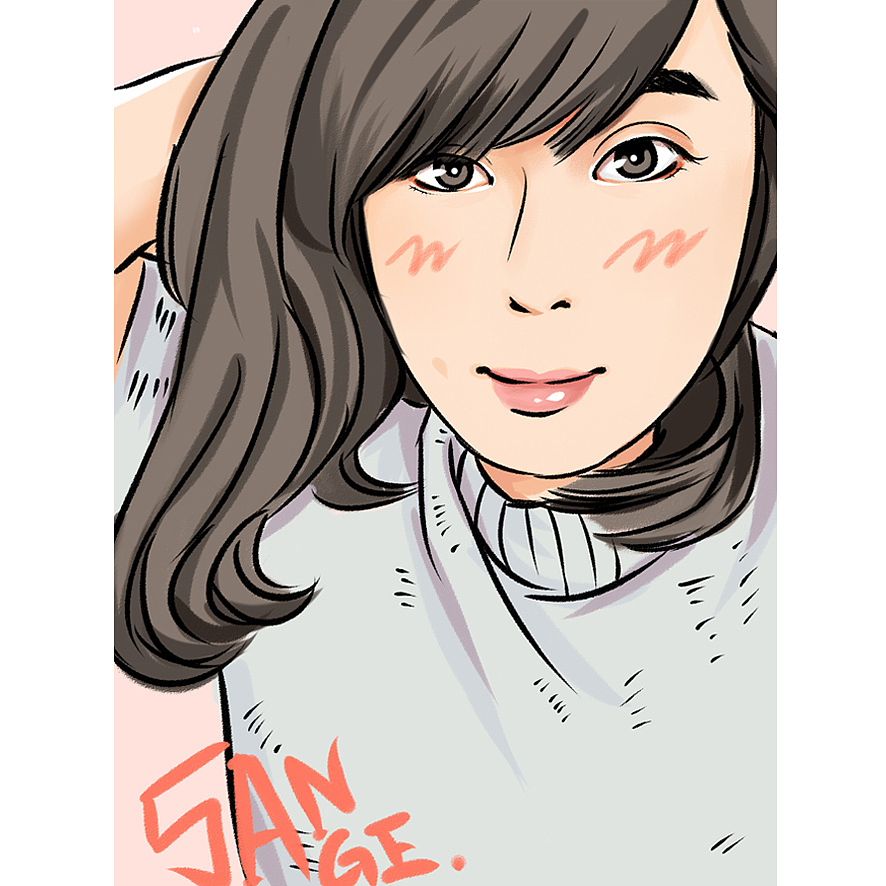 电脑手绘作品-喜欢可以看看