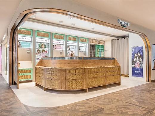 OFT設(shè)計(jì)丨36㎡微型店鋪?zhàn)冃斡?jì)，森林之森美瞳店（個(gè)人主頁-ZMTIyNTgwNA==） - 其他 - 站酷設(shè)計(jì)師OFT設(shè)計(jì)原創(chuàng)素材 - 站酷ZCOOL