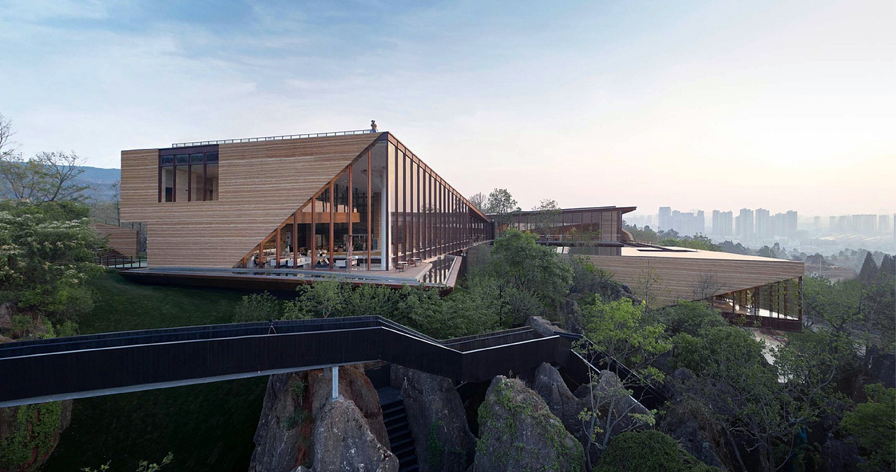 滇池半山山海美术馆导视系统设计