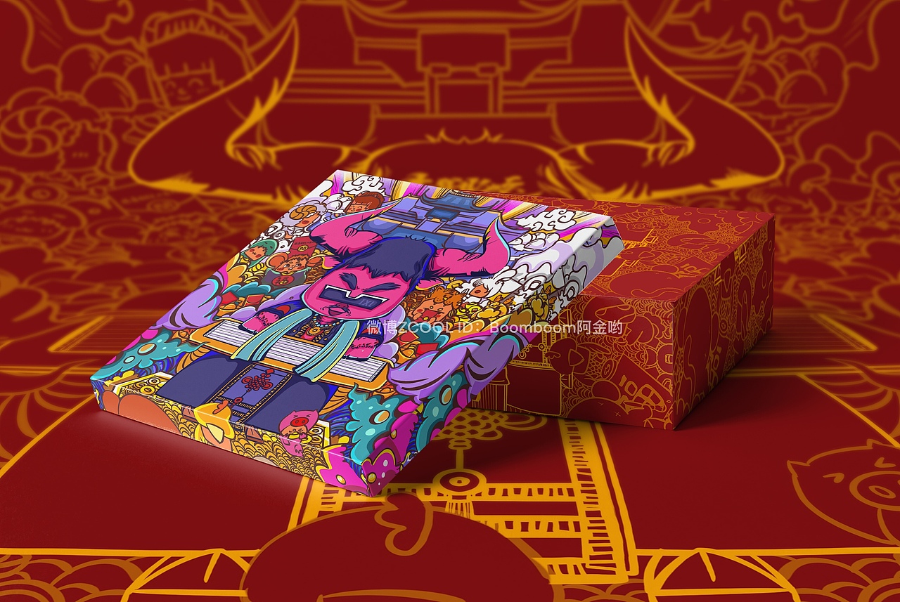 插画|牛年好运（图ZMjM5MjEyMzAw） - 商业插画 - 站酷设计师Boomboom阿金哟原创素材 - 站酷ZCOOL