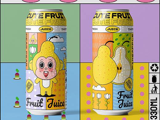 包装设计水果和动物的结合设计