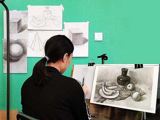 素描石膏静物
