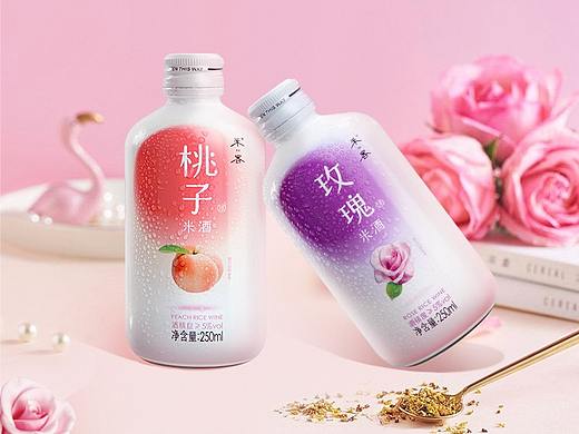 米客米酒七夕节海报