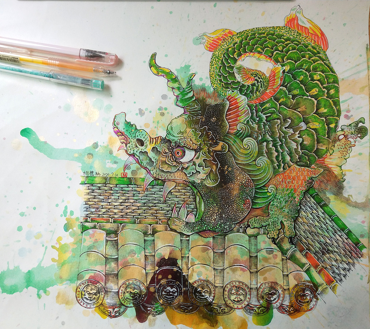 2020山海经异兽系列插画合集总结