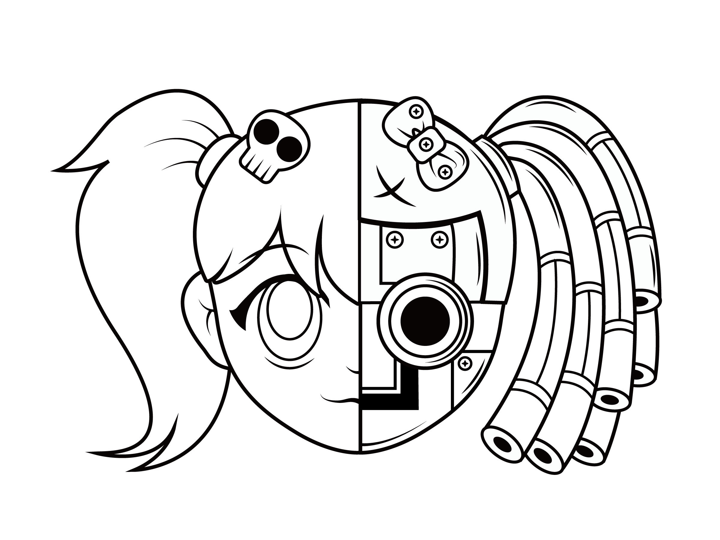 未来人类|插画|创作习作|慢慢画吧 - 原创作品 - 站酷 (zcool)