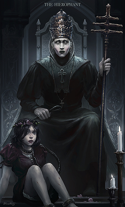 塔罗牌之教皇