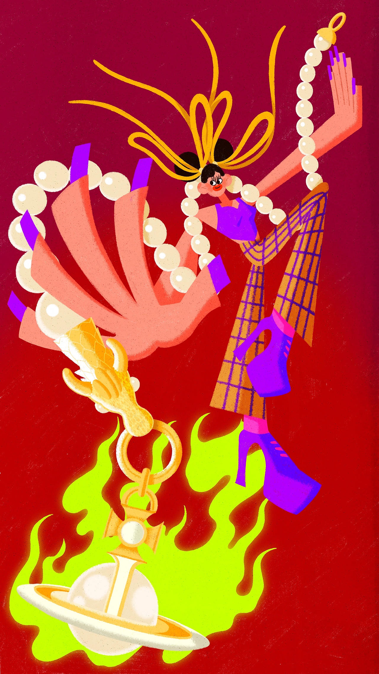 Vivienne Westwood龙年插画合作