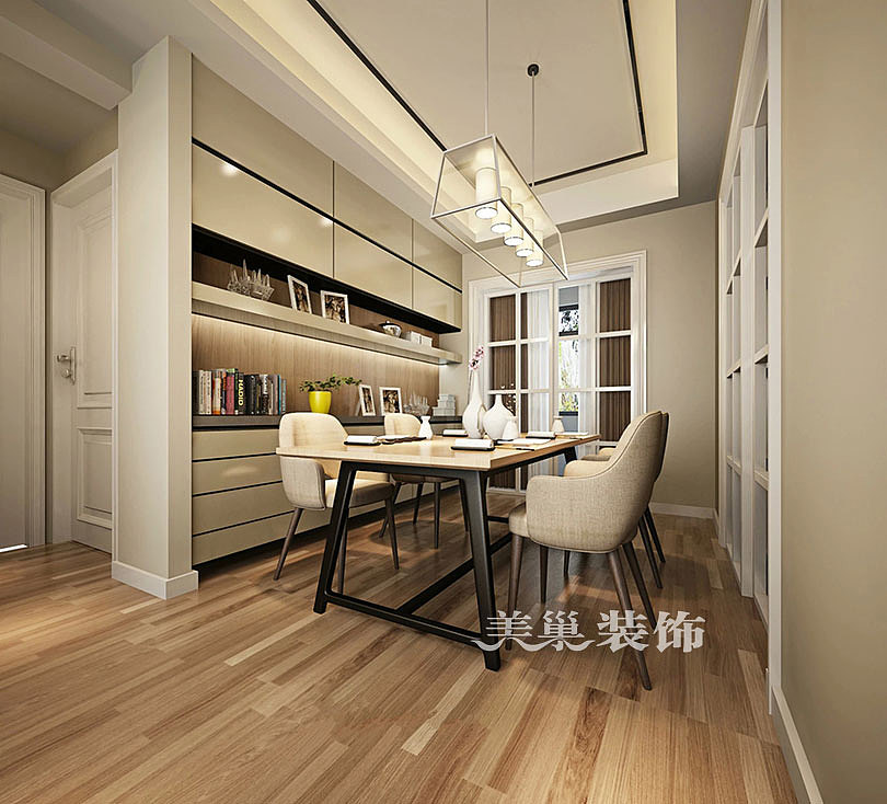 郑州升龙天玺87平两室两厅装修样板间设计