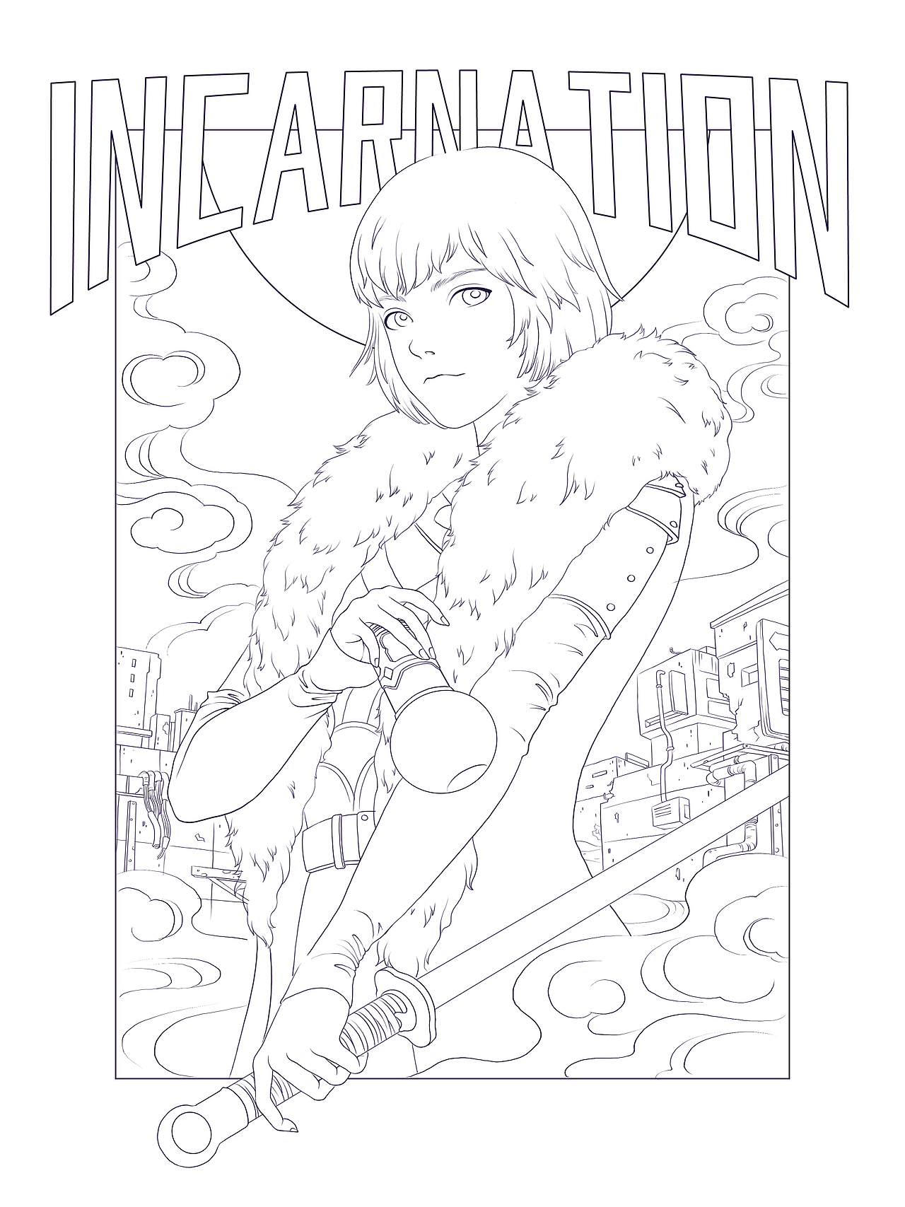 【灵笼—白月魁】二创