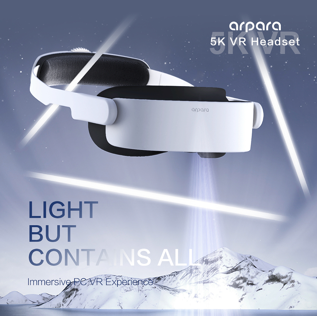 arpara 5K VR 头显|产品海报设计|3D渲染(图ZMjczMzMyMjgw) - 海报 - 站酷设计师王哲品牌设计原创素材 - 站酷ZCOOL